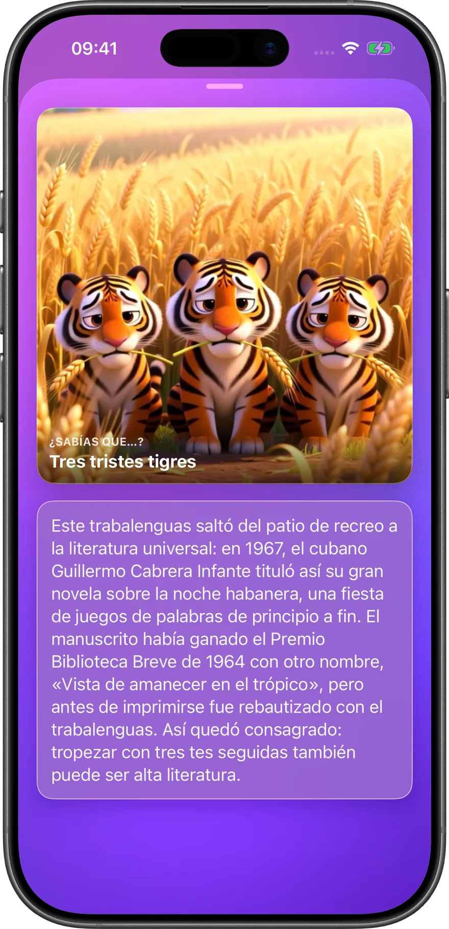 Cada clásico trae una anécdota documentada — con ilustración del Image Playground de Apple.